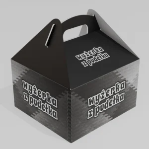 Pudełko z uchwytem Happy Meal 170x160x100 HV0002184