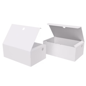 box biały